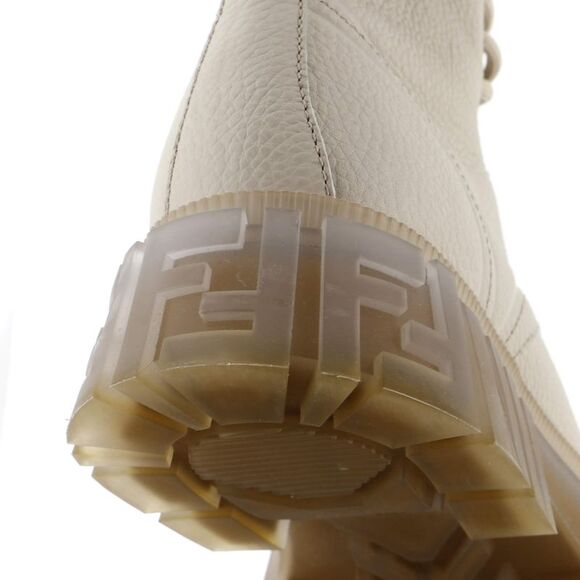 Fendi Men's Fendi Force Combat Boots Leather Neutral - Picture 6 of 6